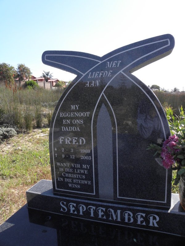 SEPTEMBER Fred 1969-2003