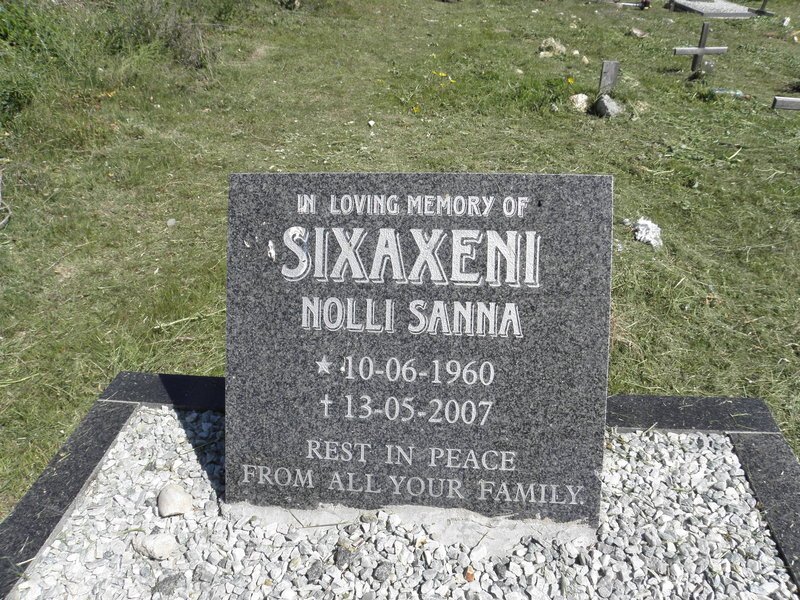 SIXAXENI Nolli Sanna 1960-2007