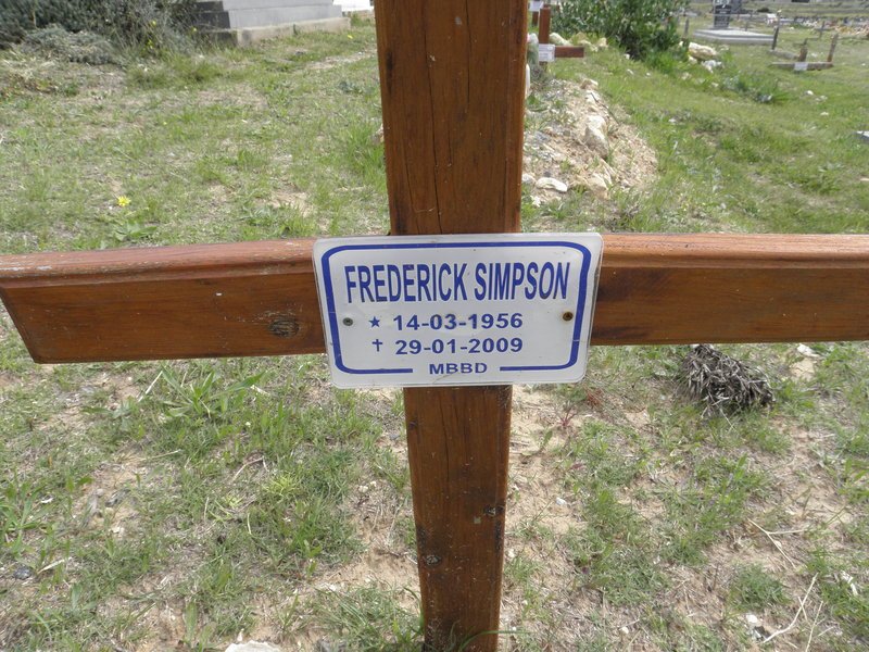SIMPSON Frederick 1956-2009