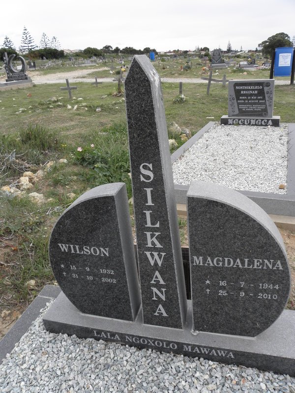SILKWANA Wilson 1932-2002 &amp; Magdalene 1944-2010