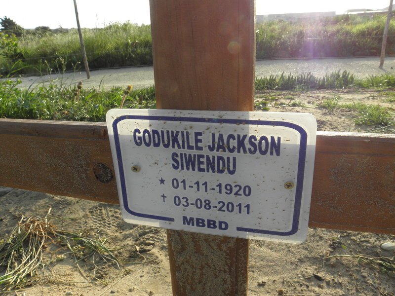SIWENDU Godukile Jackson 1920-2011