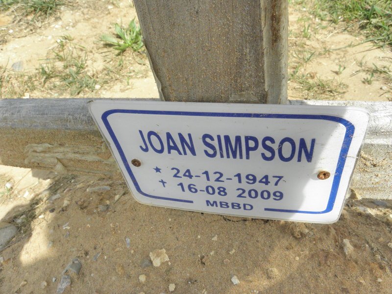 SIMPSON Joan 1947-2009