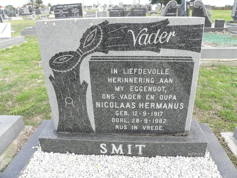 SMIT Nicolaas Hermanus 1917-1982
