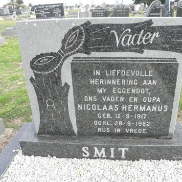 SMIT Nicolaas Hermanus 1917-1982
