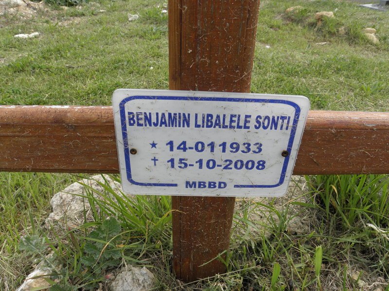 SONTI Benjamin Libalele 1933-2008