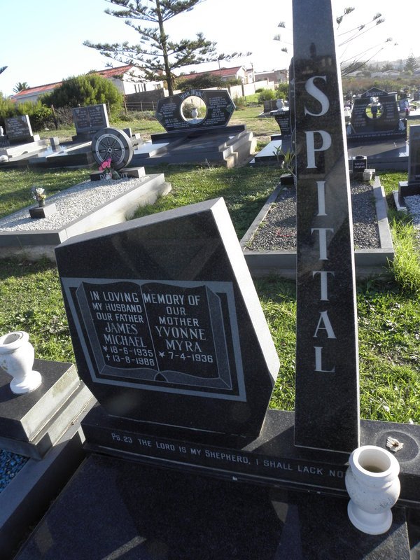 SPITTAL James Michael 1935-1988 &amp; Yvonne Myra 1936-