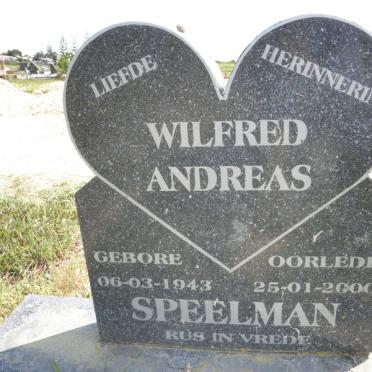 SPEELMAN Wilfred Andreas 1943-2000