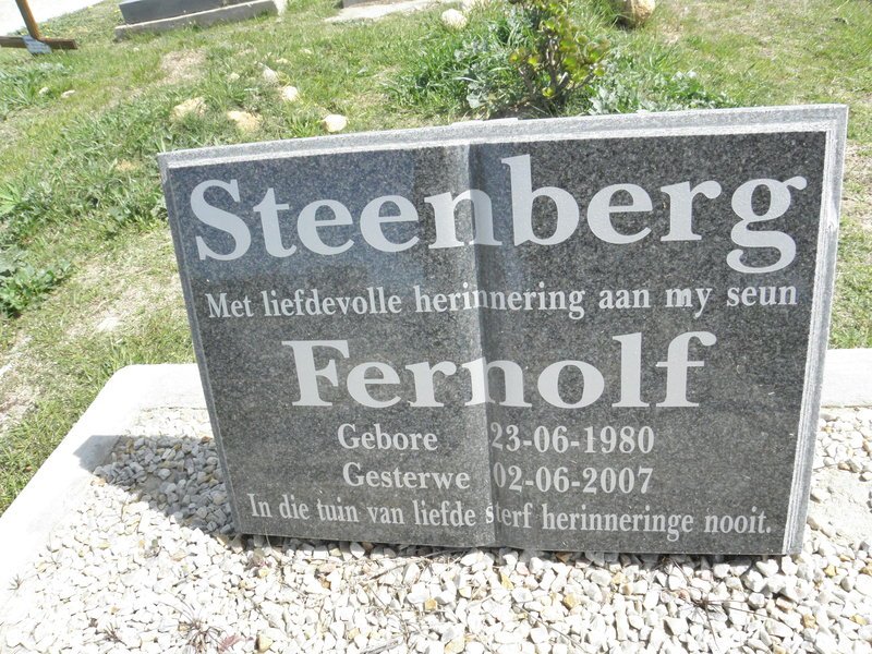 STEENBERG Fernolf 1980-2007