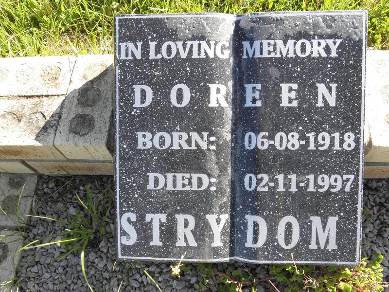 STRYDOM Doreen 1918-1997