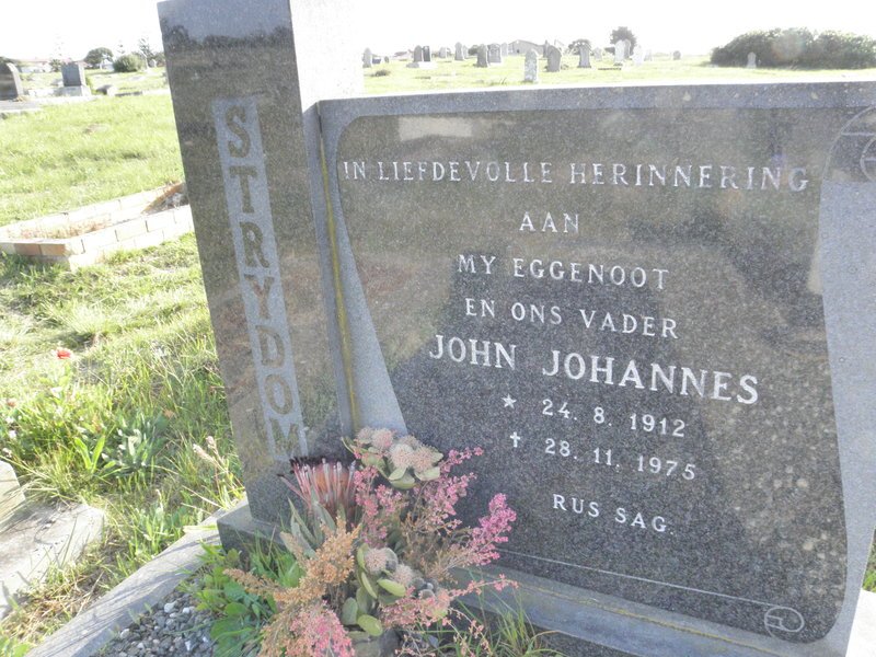 STRYDOM John Johannes 1912-1975