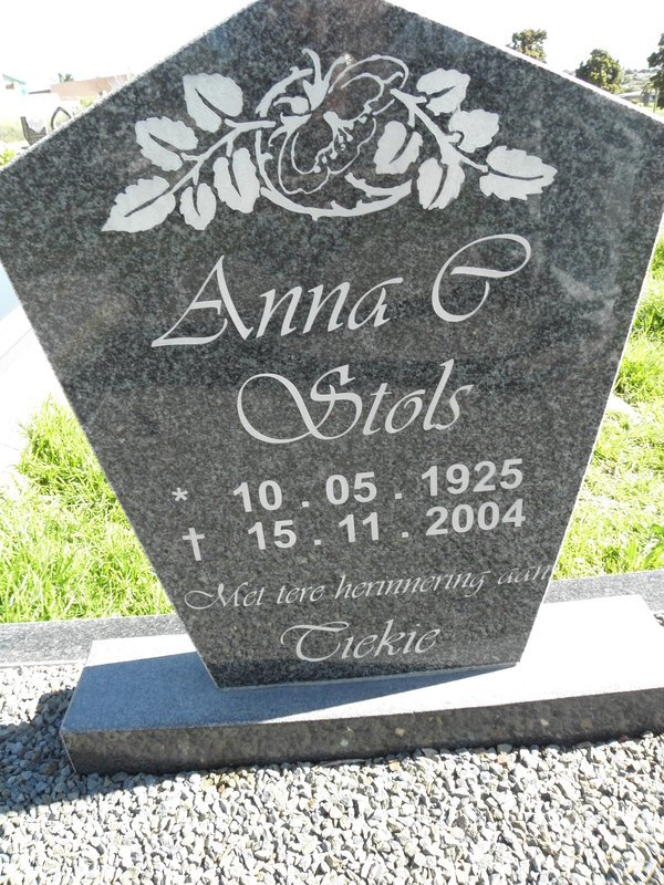 STOLS Anna C. 1925-2004