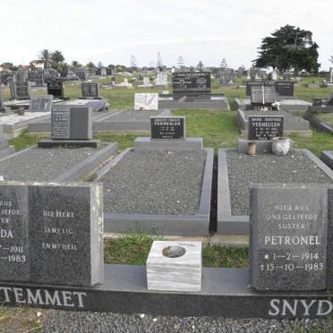 STEMMET Freda 1911-1983 :: SNYDERS Petronel 1914-1983