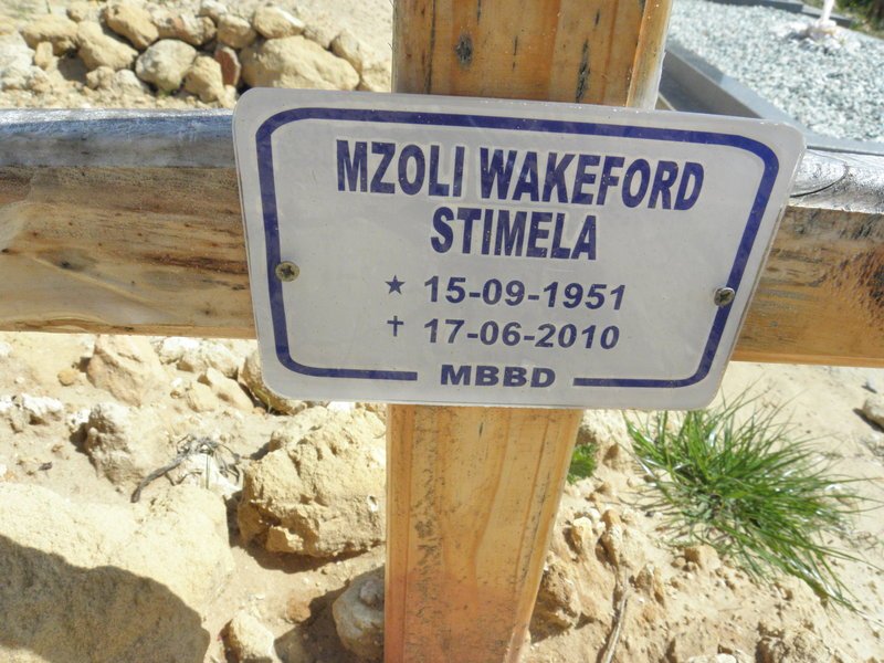 STIMELA Mzoli Wakeford 1951-2010
