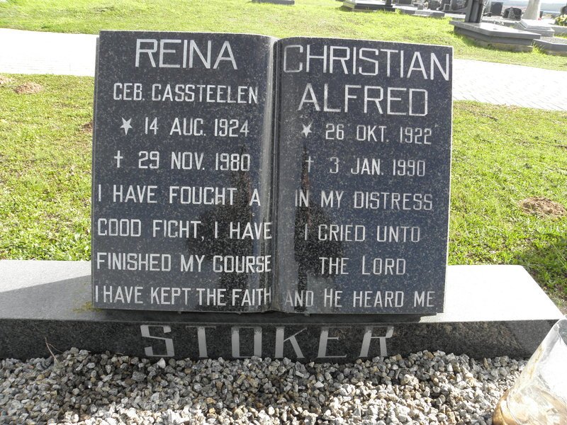 STOKER Christian Alfred 1922-1990 &amp; Reina CASSTEELEN 1924-1980