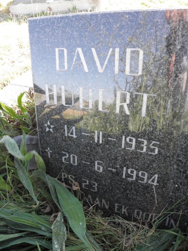 STEYN David Hubert 1935-1994