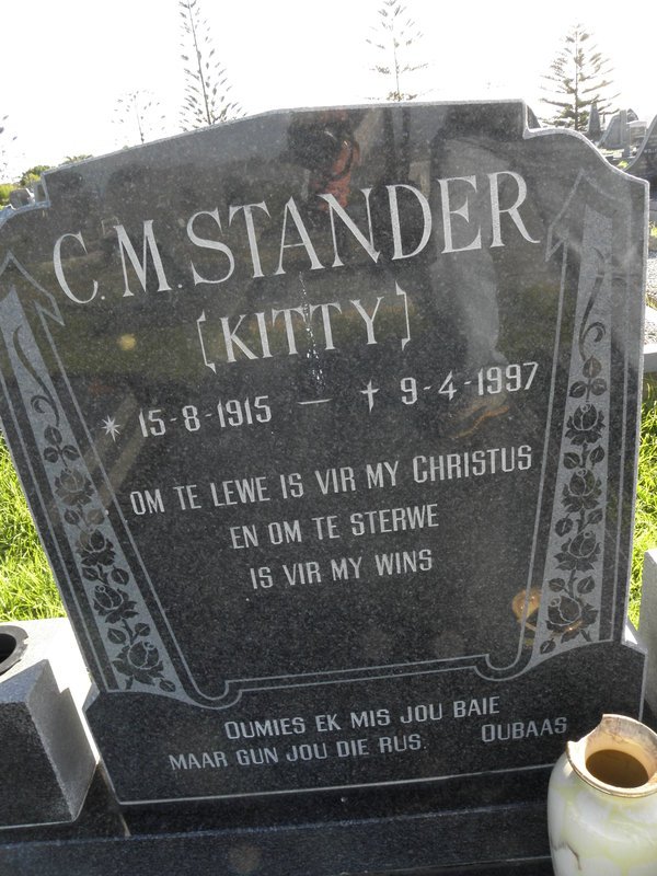 STANDER C.M. 1915-1997