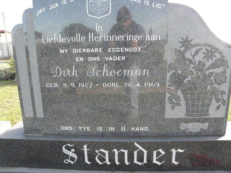 STANDER Jan Schoeman 1927-1969