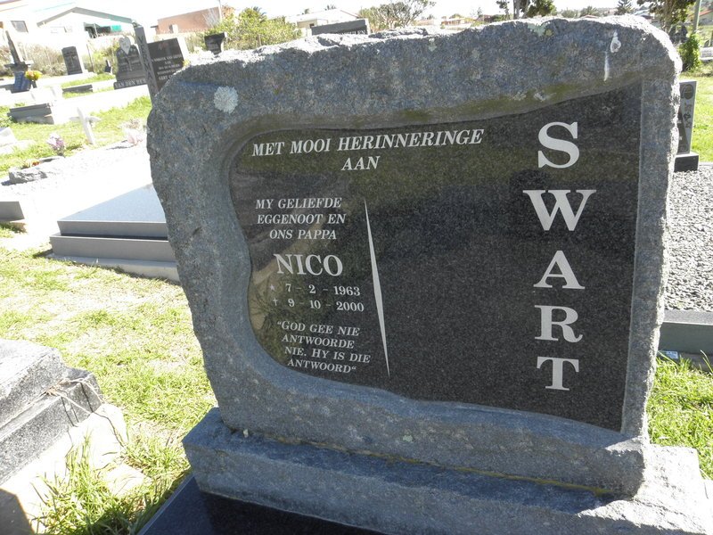SWART Nico 1963-2000