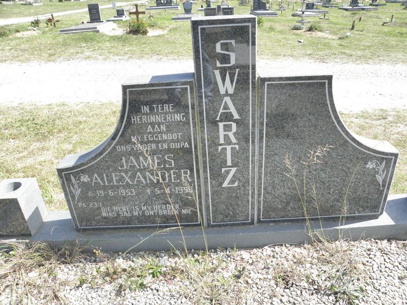 SWARTZ James Alexander 1953-1996