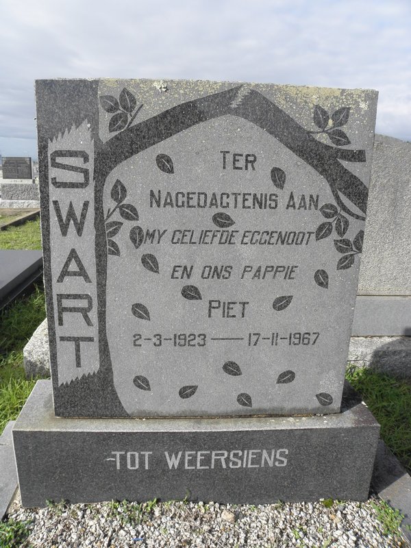 SWART Piet 1923-1967