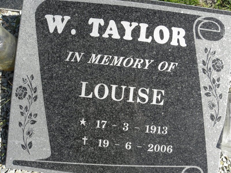 TAYLOR W. 1913-2006