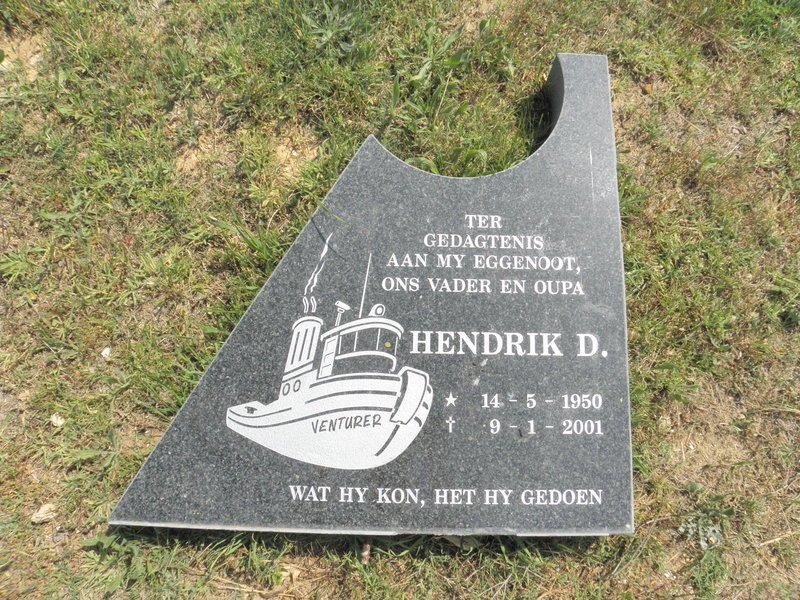 TESSENAAR Hendrik D. 1950-2001