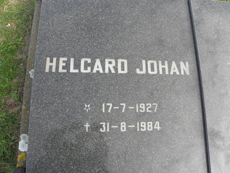 TERBLANCHE Helgard Johan 1927-1984
