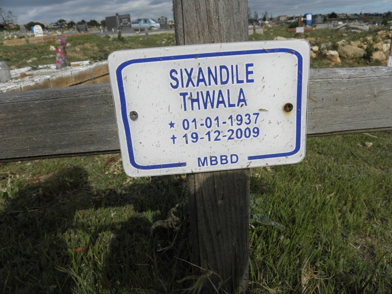 THWALA Sixandile 1937-2009