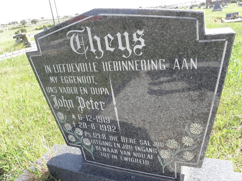 THEYS John Peter 1919-1992