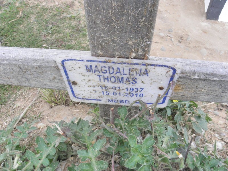 THOMAS Magdalena 1937-2010