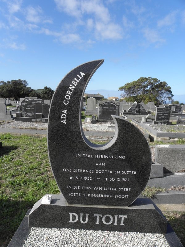 TOIT Ada Cornelia, du 1952-1972