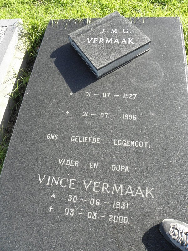 VERMAAK J.M.G. 1927-1996 :: VERMAAK Vincé 1931-2000