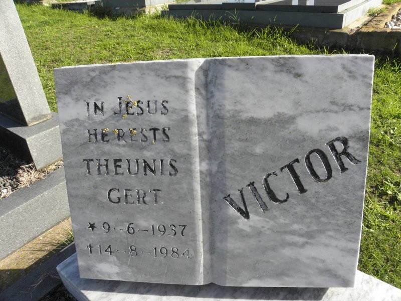 VICTOR Theunis Gert 1937-1984