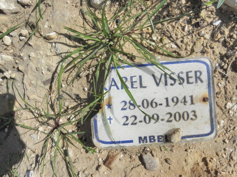 VISSER Karel 1941-2003