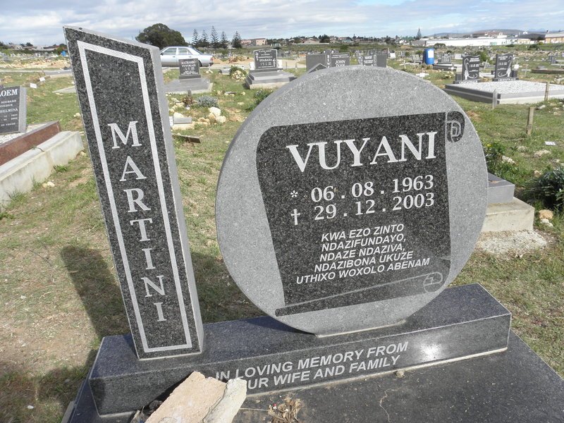 VUYANI  Martini 1963-2003