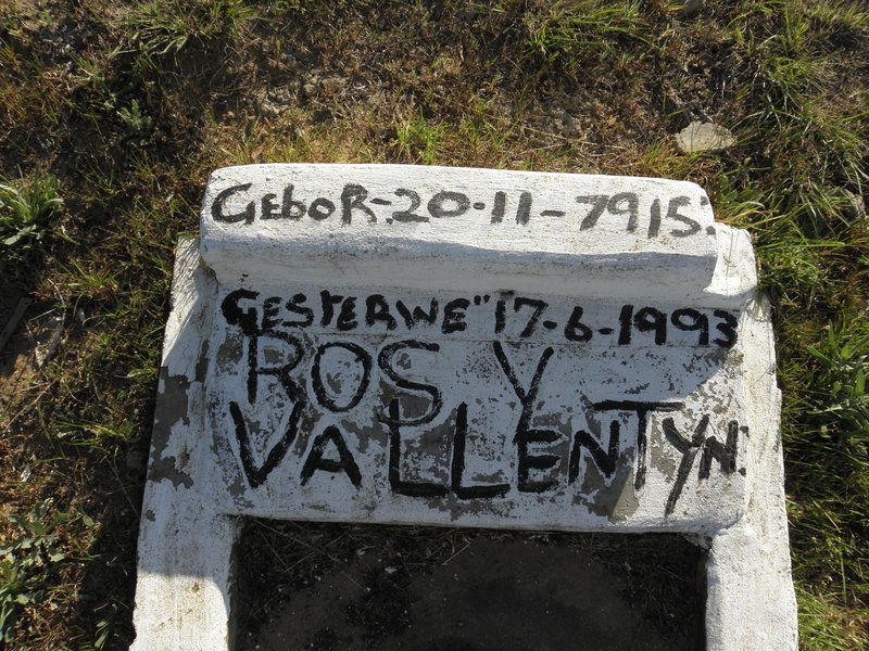 VALENTYN Rosy 1915-1993