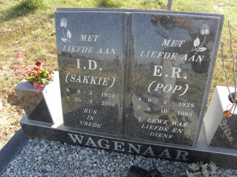 WAGENAAR E.R. 1928-1993 :: WAGENAAR I.D. 1929-2006