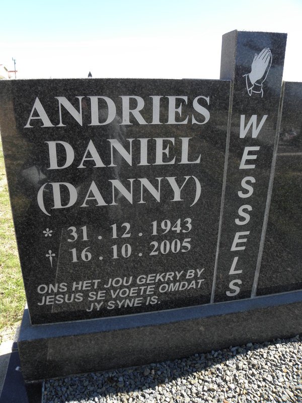 WESSELS Andries Daniel 1943-2005