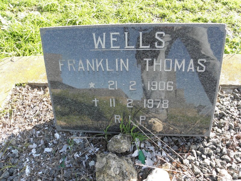 WELLS Franklin Thomas 1906-1978