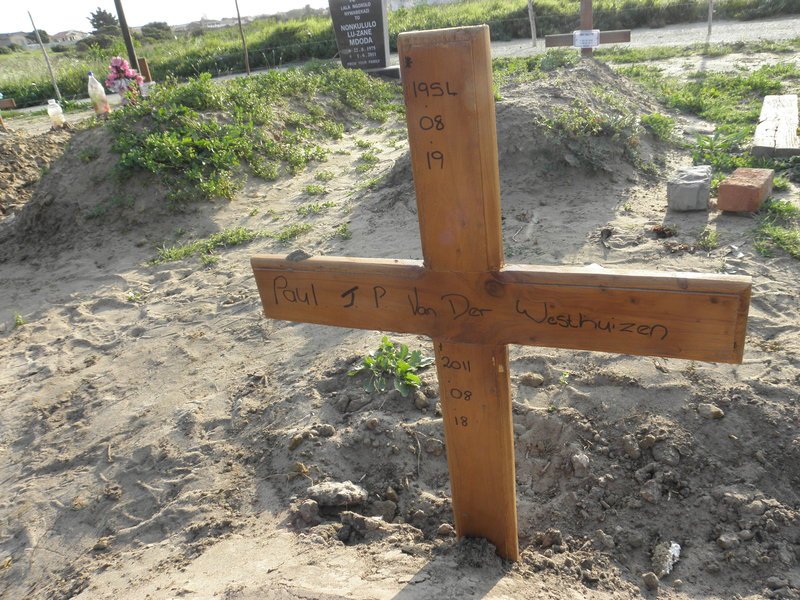 WESTHUIZEN Paul J.P., van der 1954-2011