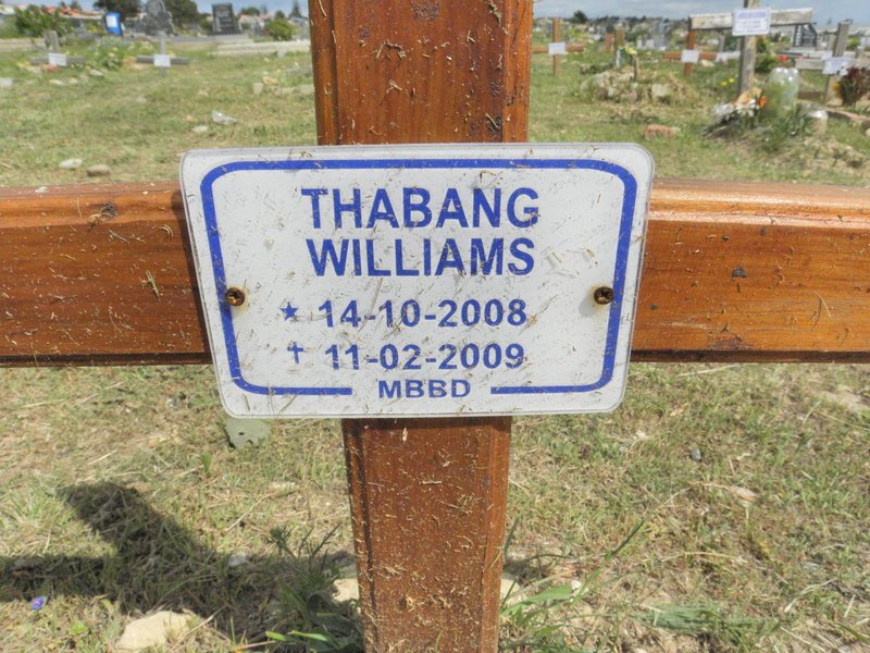 WILLIAMS Thabang 2008-2209