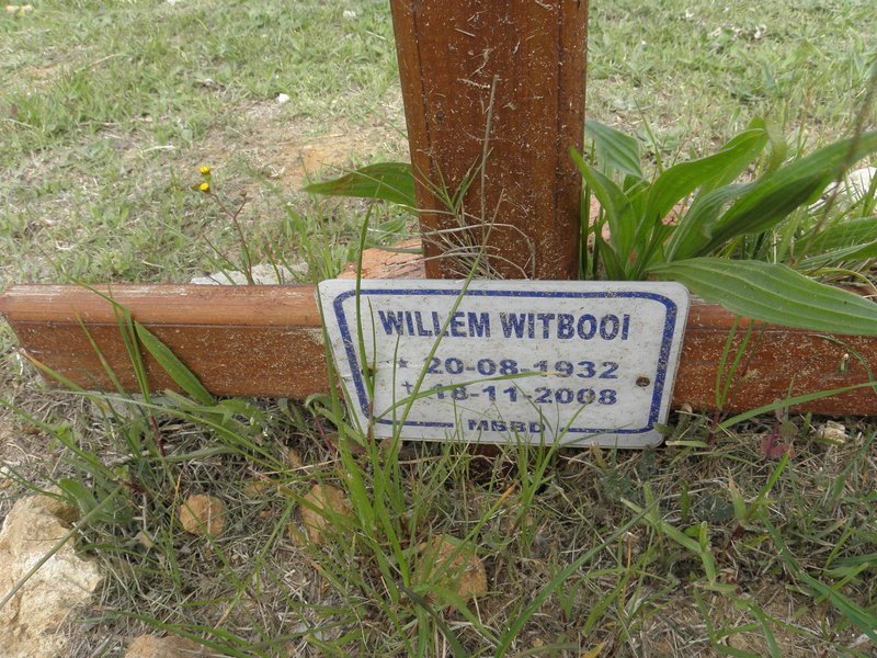 WITBOOI Willem 1932-2008