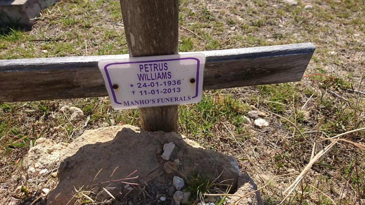 WILLIAMS Petrus 1936-2013