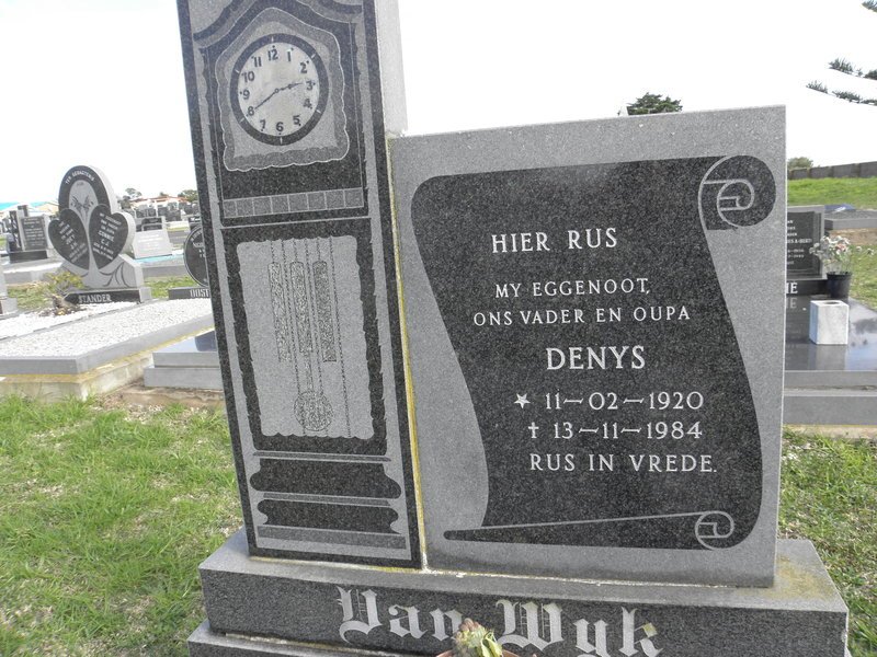 WYK Denys, van 1920-1984