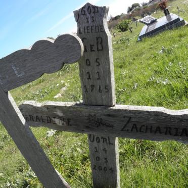 ZACHARIA Geraldine 1965-2004
