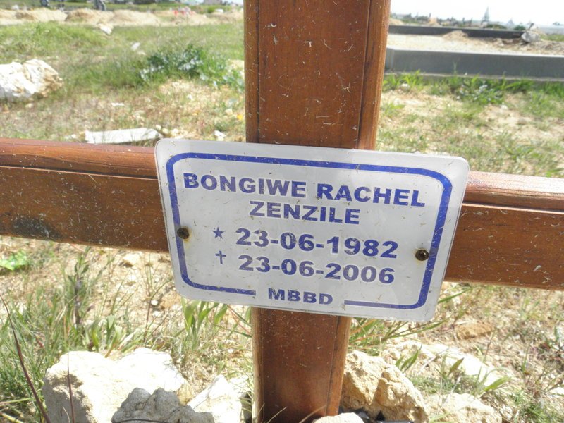 ZENZILE Bongiwe Rachel 1982-2006