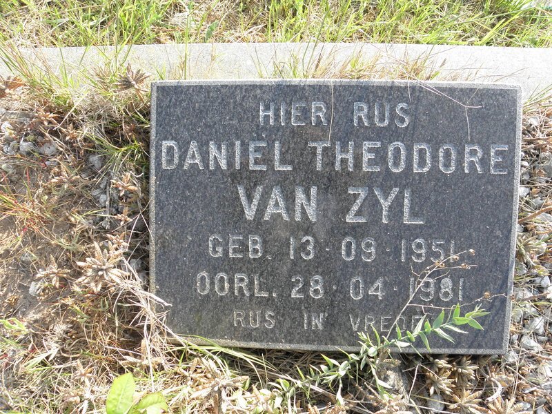 ZYL Daniel Theodore, van 1951-1981