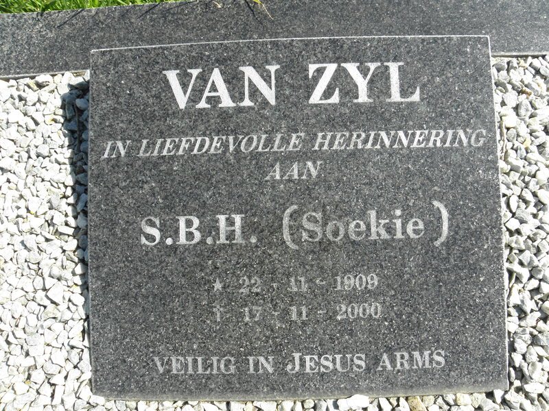 ZYL S.B.H., van 1909-2000