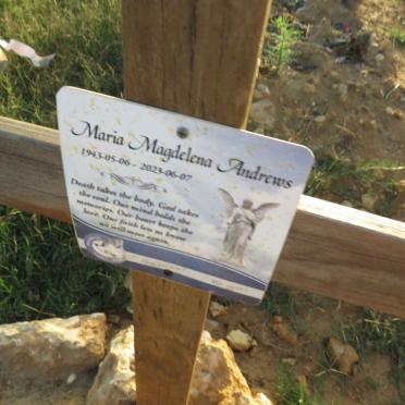 ANDREWS Maria Magdelena 1943-2023