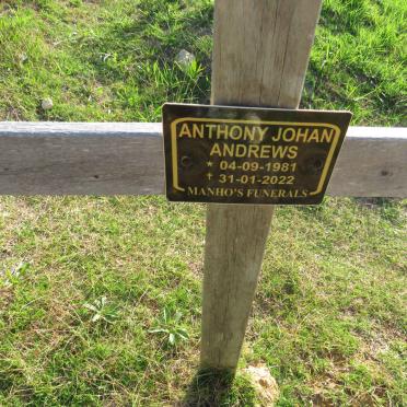 ANDREWS Anthony Johan 1981-2022